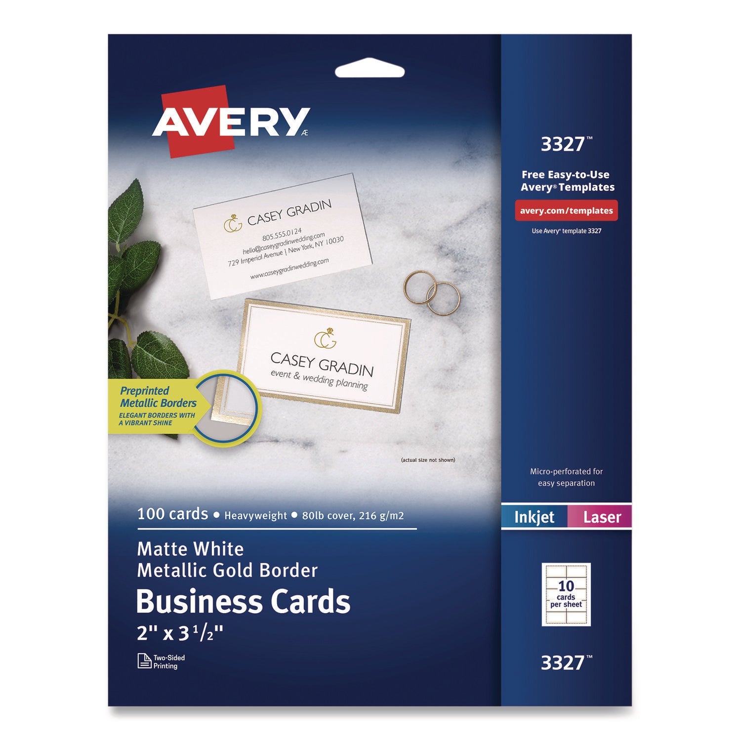 avery-r-business-cards-with-metallic-gold-borders-inkjet-laser-2-x-3-5-white-100-cards-10-cards-sheet-10-sheets-pack-ave3327_1